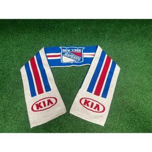 New York Rangers NHL Scarf Unisex Blue & White Winter/Fall